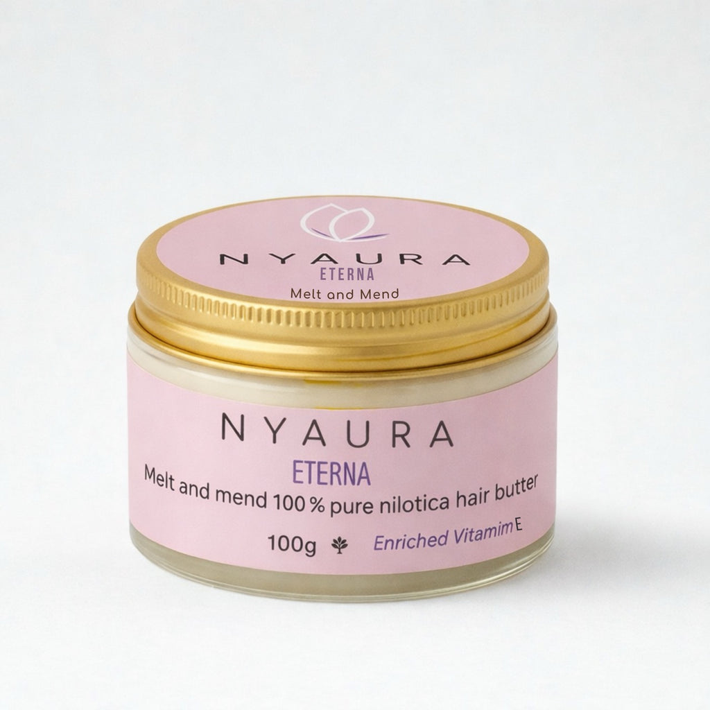 Melt and mend 100% pure nilotica butter hair mask
